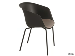 DUNK 1191N - Polypropylene chair with integrated cushion _ Et al.