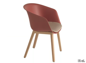 DUNK 1195N - Polypropylene chair with integrated cushion _ Et al.