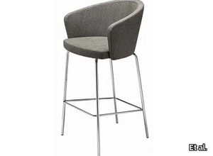 KICCA 366 - Upholstered stool with armrests with footrest _ Et al.