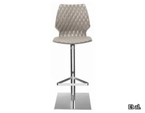 UNI 380 - Swivel plastic barstool with footrest _ Et al.