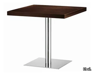 XT 480T - Square steel and wood table _ Et al.