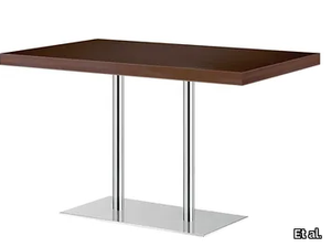 XT 496T - Rectangular steel and wood table _ Et al.