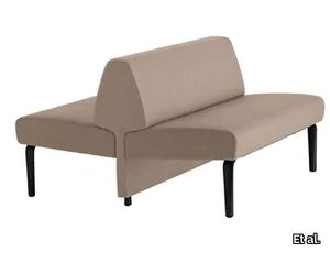 AMBIT 1065 - Fabric bench seating with back _ Et al.