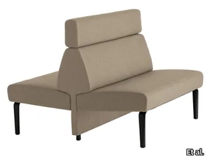 AMBIT 1067 - Fabric bench seating with back _ Et al.