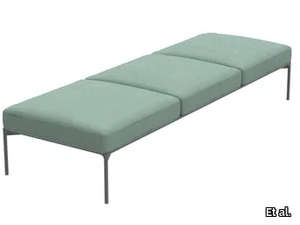 BLOOM 1215 - Upholstered fabric bench _ Et al.