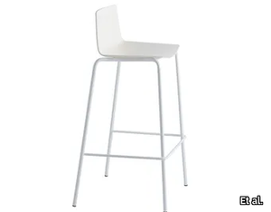 CUBA 1623 - High polypropylene stool with footrest _ Et al.