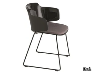 CLASSY 1084N - Sled base polypropylene chair with armrests _ Et al.