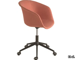 DUNK 1194M - Swivel fabric chair with armrests _ Et al.