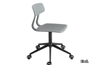 SNAP 1110 - Height-adjustable polypropylene office chair with 5-Spoke base _ Et al.