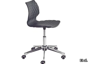 UNI 558-DR - Office chair with castors with 5-Spoke base _ Et al.