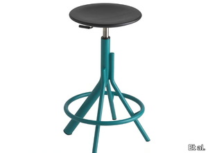 MAIN 1120 - Swivel stool height-adjustable with footrest _ Et al.