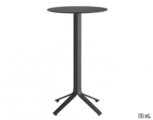 MILOS 1142 - Round aluminium high table _ Et al.