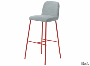 MYRA 654 - Upholstered fabric counter stool _ Et al.