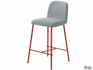 MYRA 654B - Upholstered fabric counter stool _ Et al.