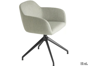 MYRA 678 - Swivel fabric easy chair with armrests _ Et al.