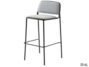 RING 672 - Upholstered fabric counter stool _ Et al.