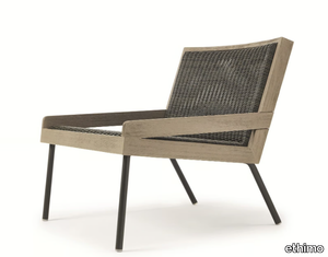 ALLAPERTO MOUNTAIN ETWICK - Ethimo EtWick® garden armchair with armrests _ Ethimo