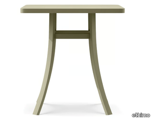 ELISIR - Square steel garden table _ Ethimo