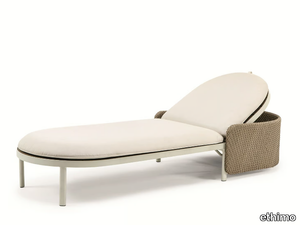 ESEDRA - Recliner fabric sun lounger _ Ethimo