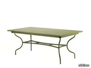 ELISIR - Rectangular steel garden table _ Ethimo