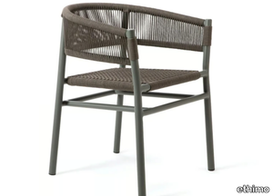 KILT - Stackable rope garden chair _ Ethimo