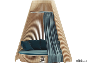 HUT - Round Accoya® wood garden bed _ Ethimo