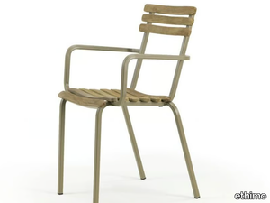 LAREN - Stackable teak garden chair _ Ethimo