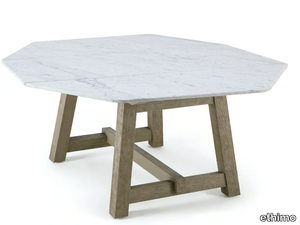 RAFAEL - Octagonal marble table _ Ethimo