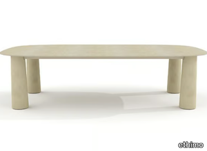 BOLD - Rectangular cement table _ Ethimo