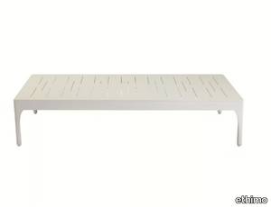 INFINITY - Rectangular aluminium garden side table _ Ethimo