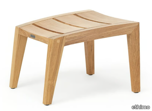 RIBOT - Teak garden footstool _ Ethimo