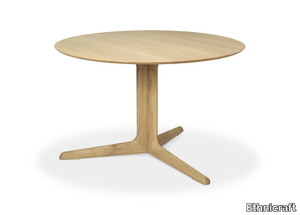 CORTO - Round oak table _ Ethnicraft