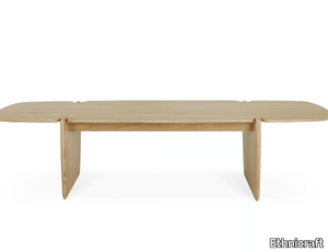 PI - Low rectangular oak coffee table _ Ethnicraft