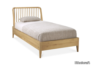 SPINDLE - Oak single bed _ Ethnicraft