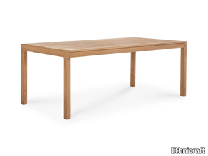 JACK - Rectangular teak garden table _ Ethnicraft