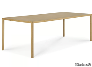 OAK AIR - Rectangular oak dining table _ Ethnicraft