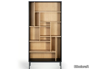 OAK BLACKBIRD - Open oak bookcase _ Ethnicraft