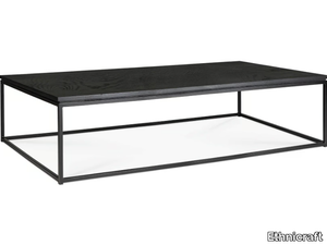 OAK THIN - Low rectangular oak coffee table _ Ethnicraft