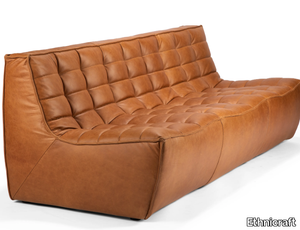 N701 - 3 seater leather sofa _ Ethnicraft