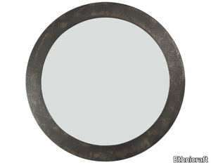 SPHERE - Framed wall-mounted metal mirror _ Ethnicraft