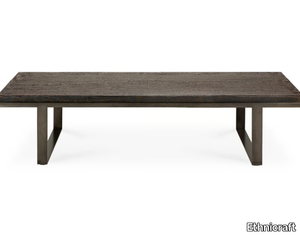 STABILITY - Low rectangular metal coffee table _ Ethnicraft