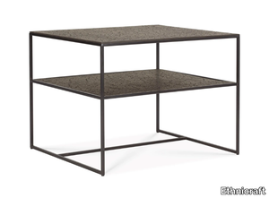 PENTAGON - Low metal coffee table with storage space _ Ethnicraft