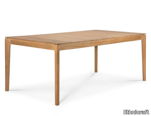 BOK - Rectangular teak garden table _ Ethnicraft