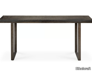 STABILITY - Rectangular metal console table _ Ethnicraft