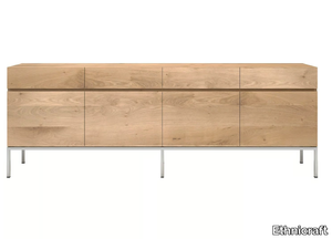 OAK LIGNA - Solid wood sideboard with doors and drawers _ Ethnicraft