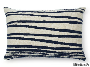 WHITE STRIPES - Rectangular fabric sofa cushion _ Ethnicraft