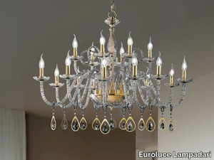 TOOCHIC L12+6 - Chandelier with Swarovski® Crystals _ Euroluce Lampadari