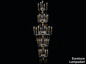 BAROCCO L28 SUPERLUX SPECIAL EDITION - Chandelier with Swarovski® Crystals _ Euroluce Lampadari