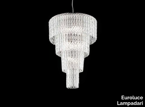 CASCADE 46 - Crystal pendant lamp _ Euroluce Lampadari