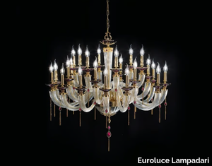 JULIENNE L12+6+6 - Chandelier with Swarovski® Crystals _ Euroluce Lampadari